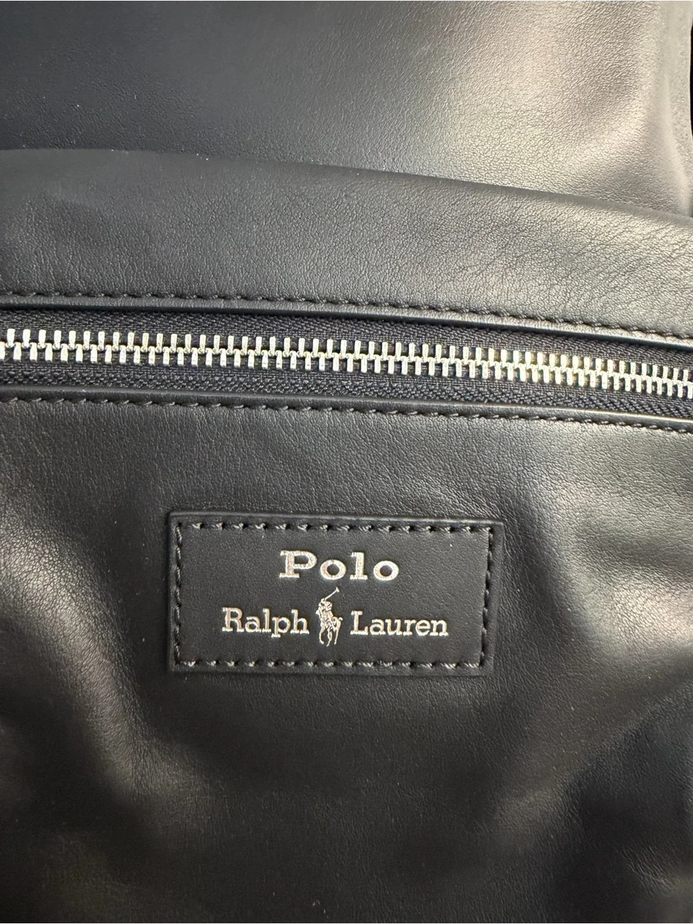 Polo Ralph Lauren Smooth Leather Backpack